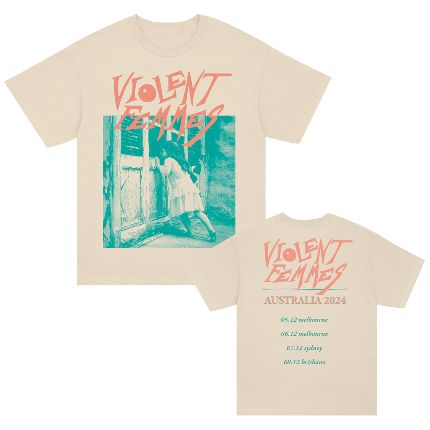 AUS Tour T-Shirt (Ivory)