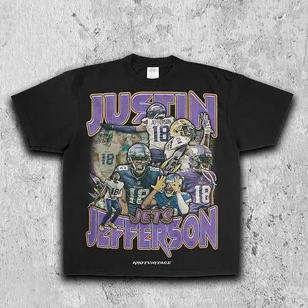 VINTAGE TEE | Justin Jefferson Tee