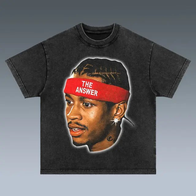 VINTAGE TEE | THE ANSWER& ALLEN IVERSON& AI