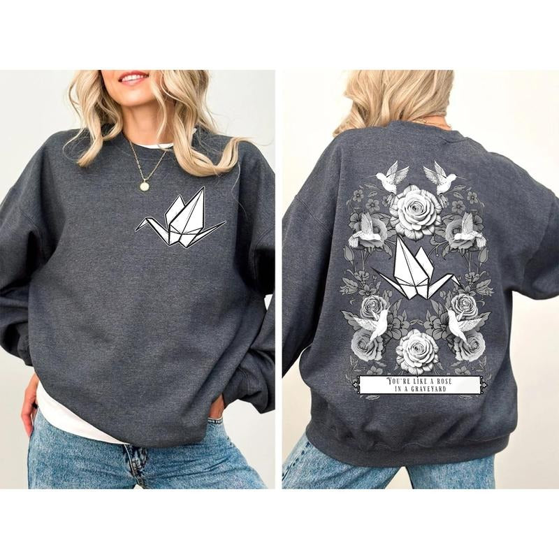 Vanessa Graveyard Sweatshirt, Draco Hoodie, Manacled Hoodie, Manor Sweater, Manacled Shirt, Manacled Merch, Fandom Gift Unisex Soft Comfort Crewneck Pullover Long Sleeves Graphic Fabric Sweater