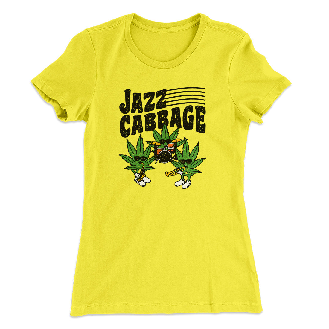 Jazz Cabbage Funny Women's T-Shirt