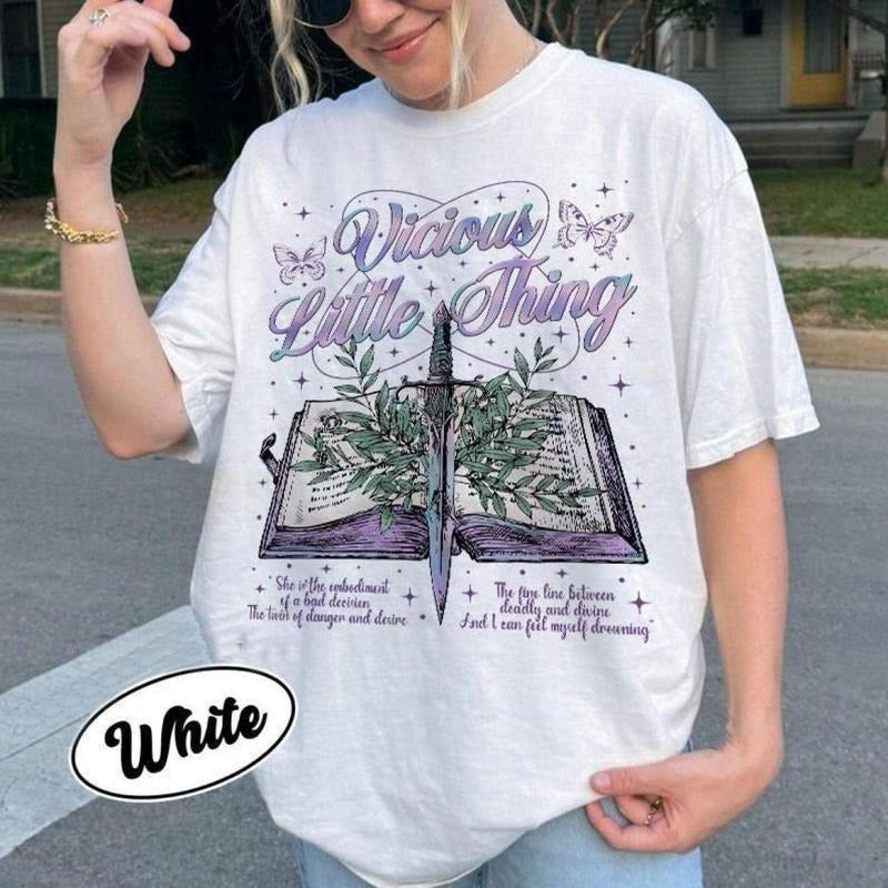 Vicious Little Thing Powerless T-Shirt, Powerless Bookish Shirt, Kai Azer Paedyn Gray Fan Shirt, Fantasy Bookish Gifts, Classic