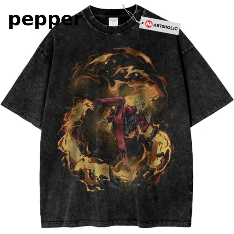 Vinsmoke Sanji Shirt, One Piece Shirt, Anime Shirt, Vintage Tee