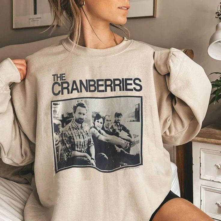 Vintage 1995 The Cranberries Tour Sweatshirt - Band Music Merch, Irish Rock Tee, Gift for Fans