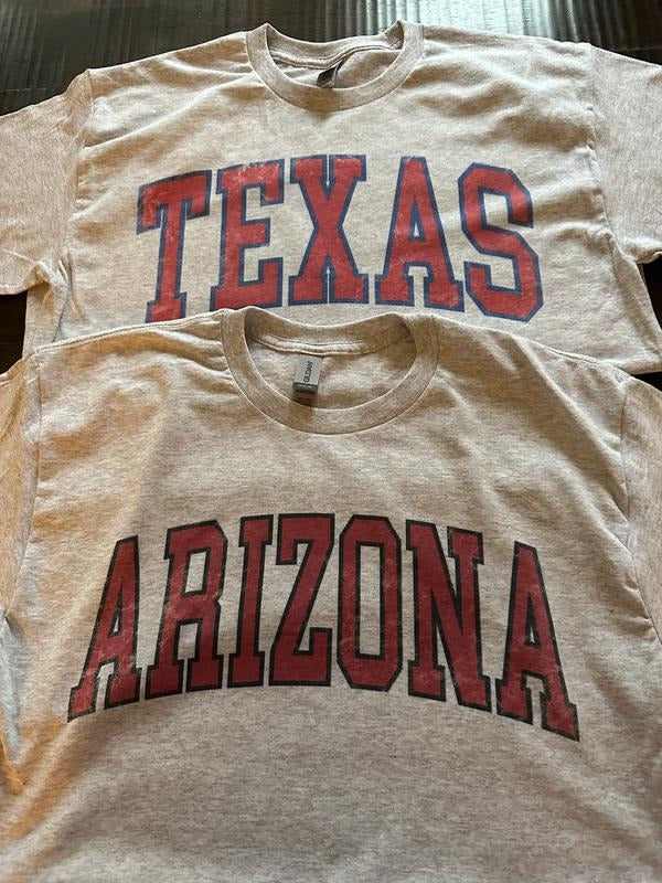 Vintage Baseball Sweatshirt Philadelphia and Arizona