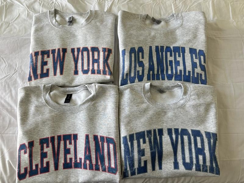 Vintage Baseball Varsity Sweatshirt Comfy Fall Sweatshirt