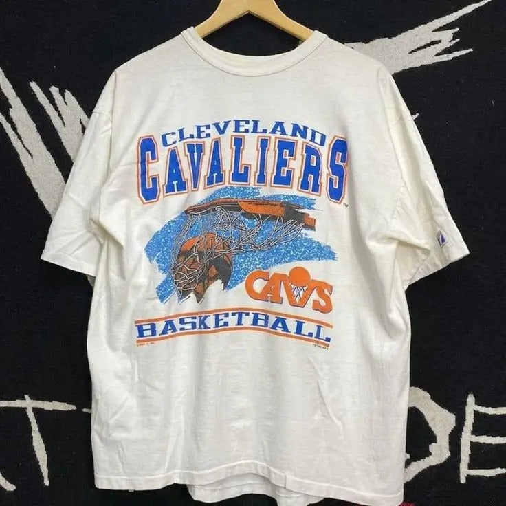 Vintage Cleveland Cavaliers EST 1970 Logo... - Depop
