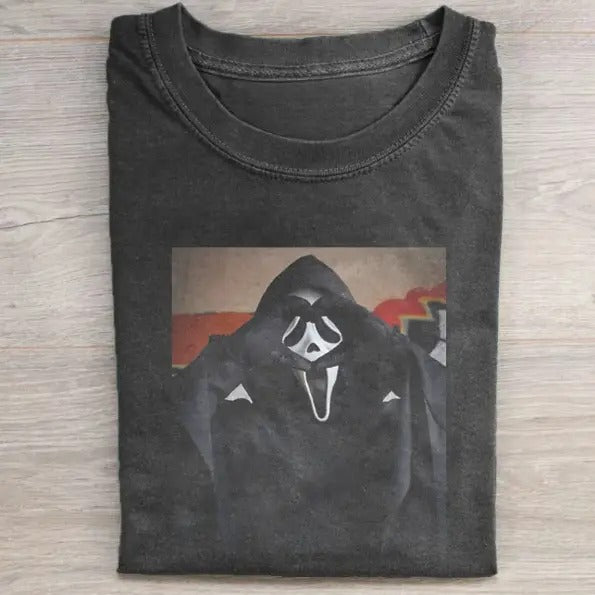 Vintage Halloween Graphic T-shirt, Ghost Face Heart Tee, Horror Movie Shirt, Horror Character, Funny Halloween Shirt, Unisex T-Shirtstyle{n002}2