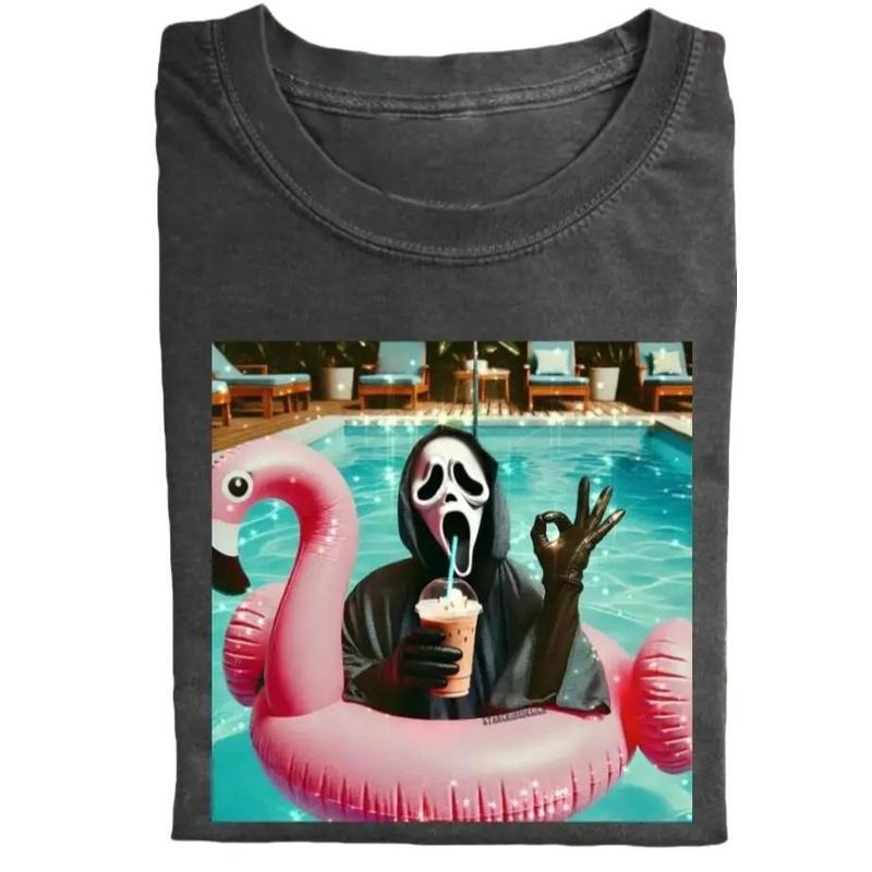 Vintage Horror Graphic T-shirt, Ghostface Vintage 90s Graphic T-Shirt, Y2K 90s Graphic Shirt, gift for her, him, Womenswear Top