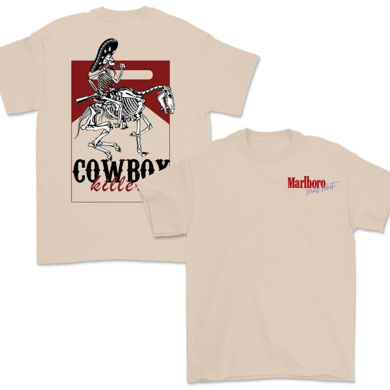 Vintage Marlboro Cowboy Wild West Shirt, Country Music, Cowboy Kille T-shirt,Sweatshirt and Hoodie
