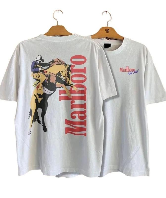 Vintage Marlboro Cowboy Wild West Shirt, Country Music, Cowboy Killer.style{n002}2