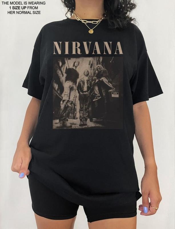 Vintage Nirvana T-Shirt, Nirvana Never mind T-Shirt, In Utero, Gifts for Men, Gifts for Woman