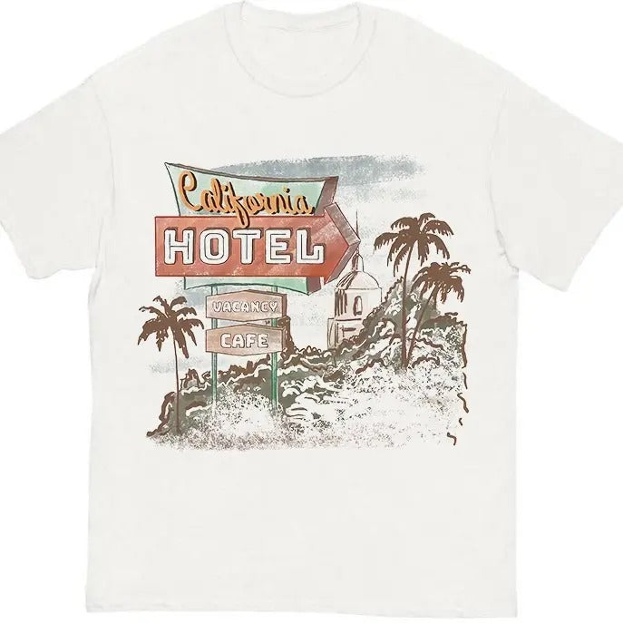 Vintage The Eagles Band T-Shirt, Hotel California Shirt, Gift For Music Lovers