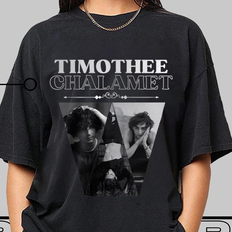 Vintage Timothee Chalamet T-Shirt, Valentines Gift for Women and Men