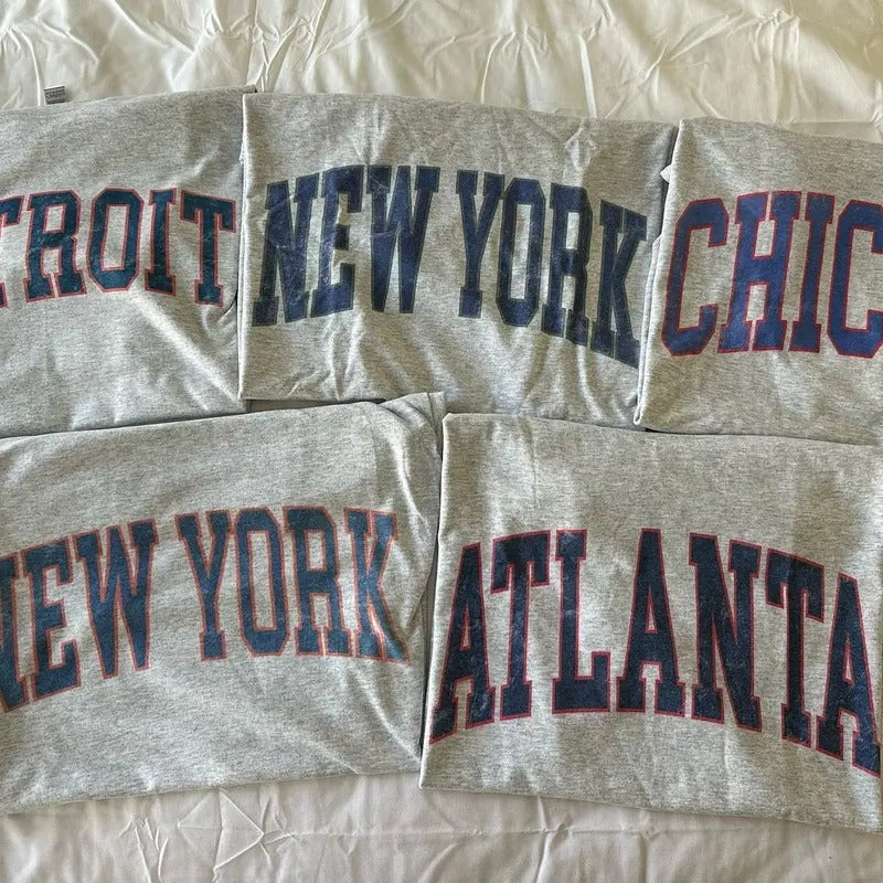 Vintage Varsity Baseball T Shirt