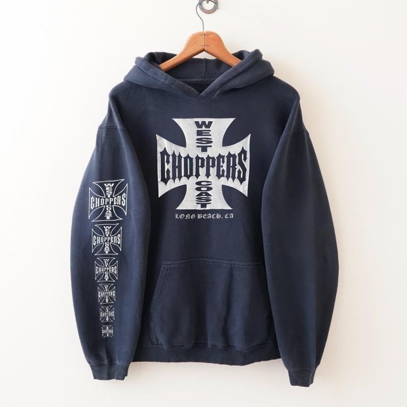 Vintage West Coast Choppers Long Beach Ca Paul Walker Fast Hoodie, 90s Vintage Graphic Shirt, Shirt for Men, for Women Pullover Tops