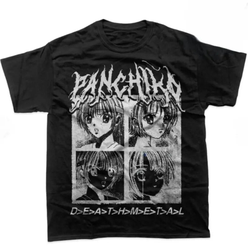 Vintage y2k T-Shirt Panchiko Shirt, Merchandise, Death Metal- Vintage y2k tshirt - Menswear Top