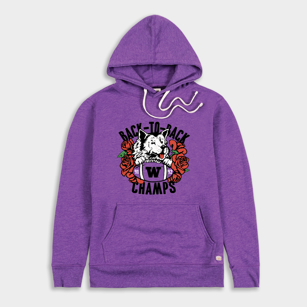 Vintage Washington Roses Hoodie