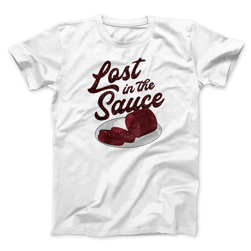 Lost In The Sauce Funny Thanksgiving Men/Unisex T-Shirt