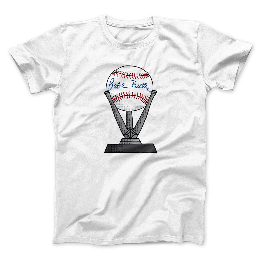Babe Ruth Signed Ball Funny Movie Men/Unisex T-Shirt
