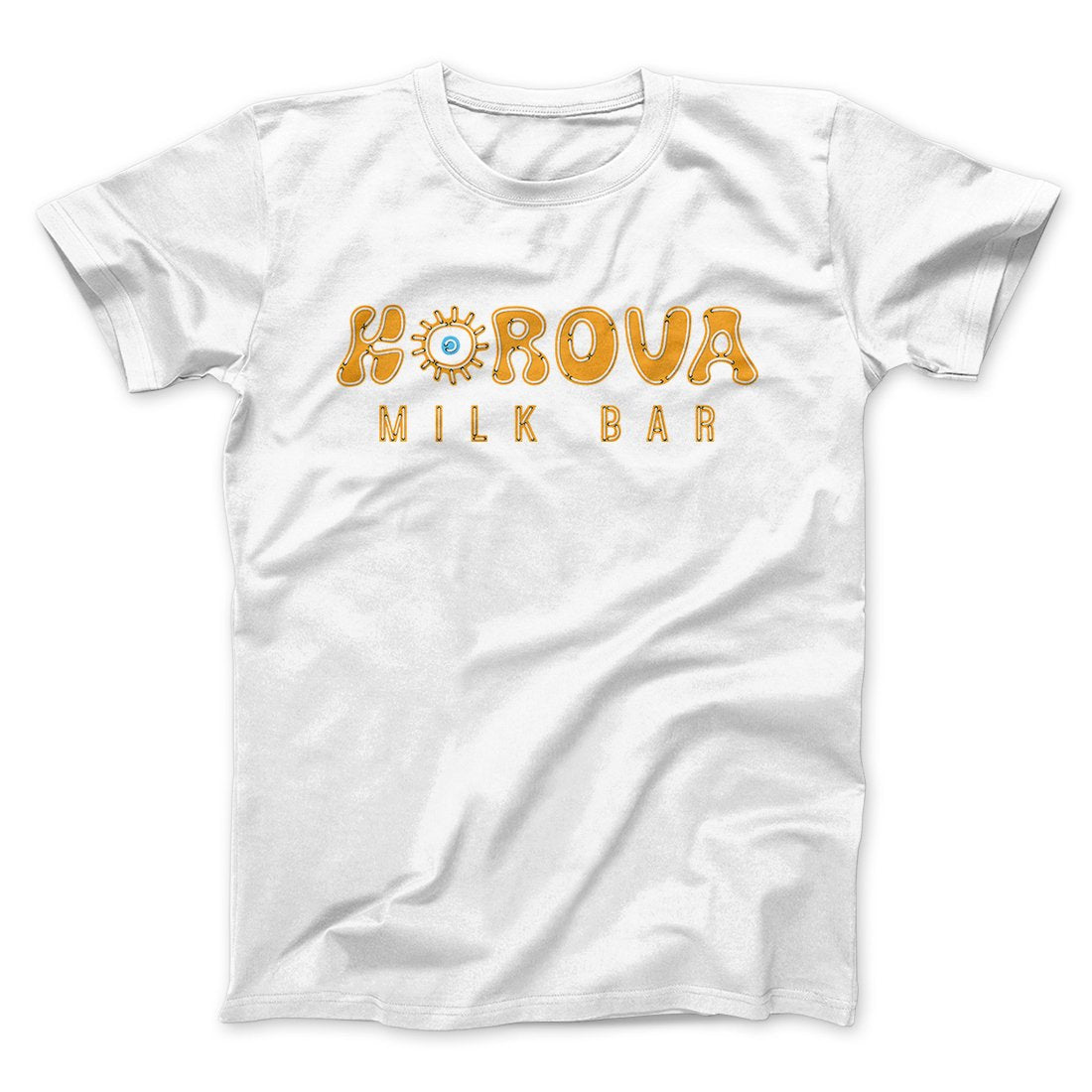 Korova Milk Bar Funny Movie Men/Unisex T-Shirt