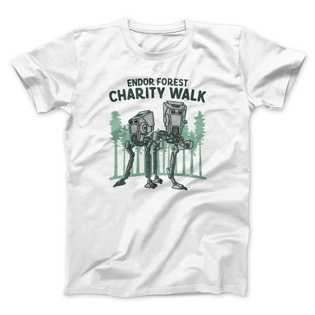 Endor Forest Charity Walk Funny Movie Men/Unisex T-Shirt