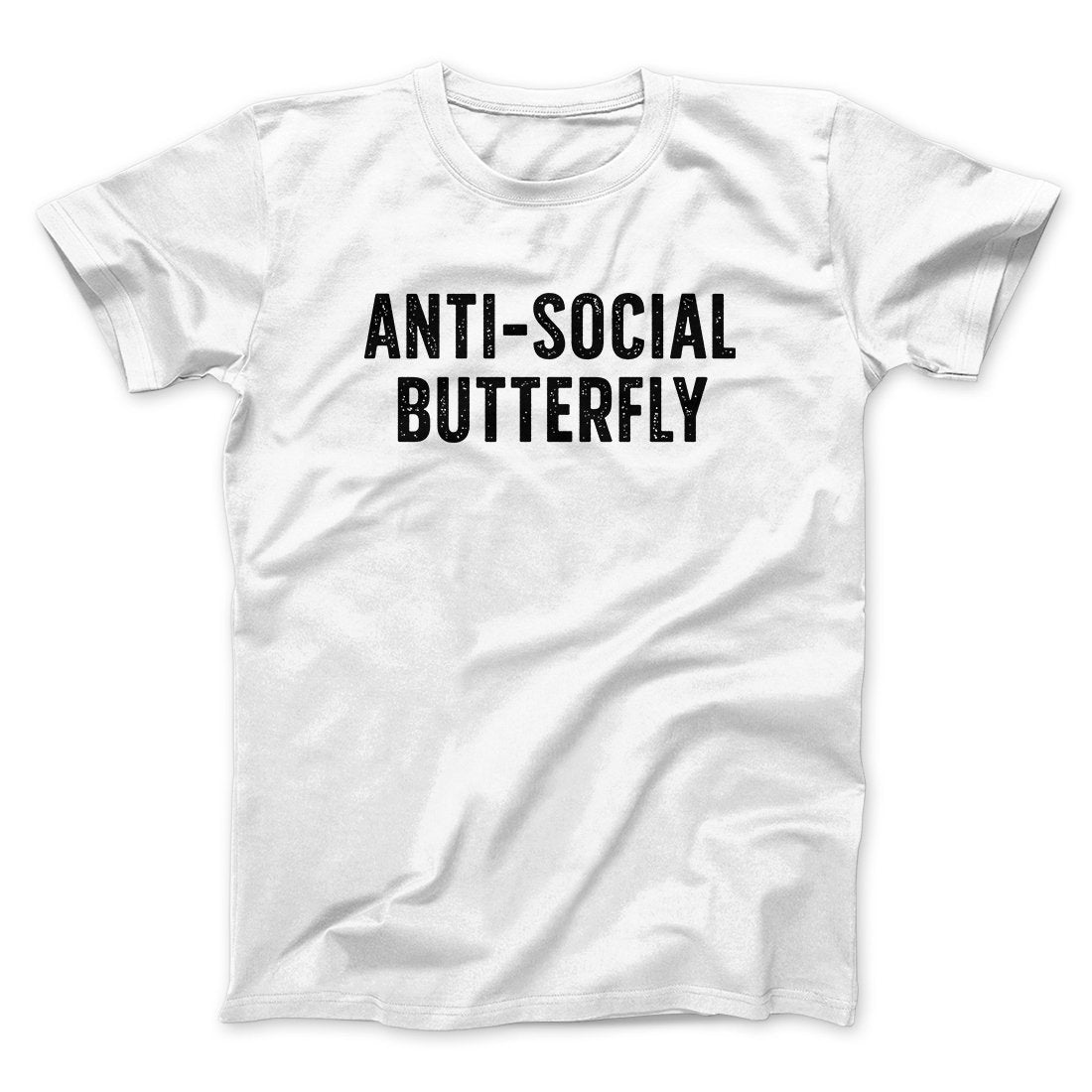 Anti-Social Butterfly Funny Men/Unisex T-Shirt