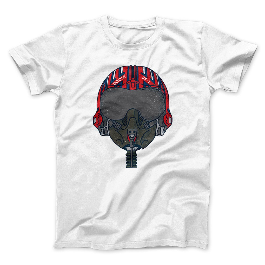Goose Helmet Funny Movie Men/Unisex T-Shirt