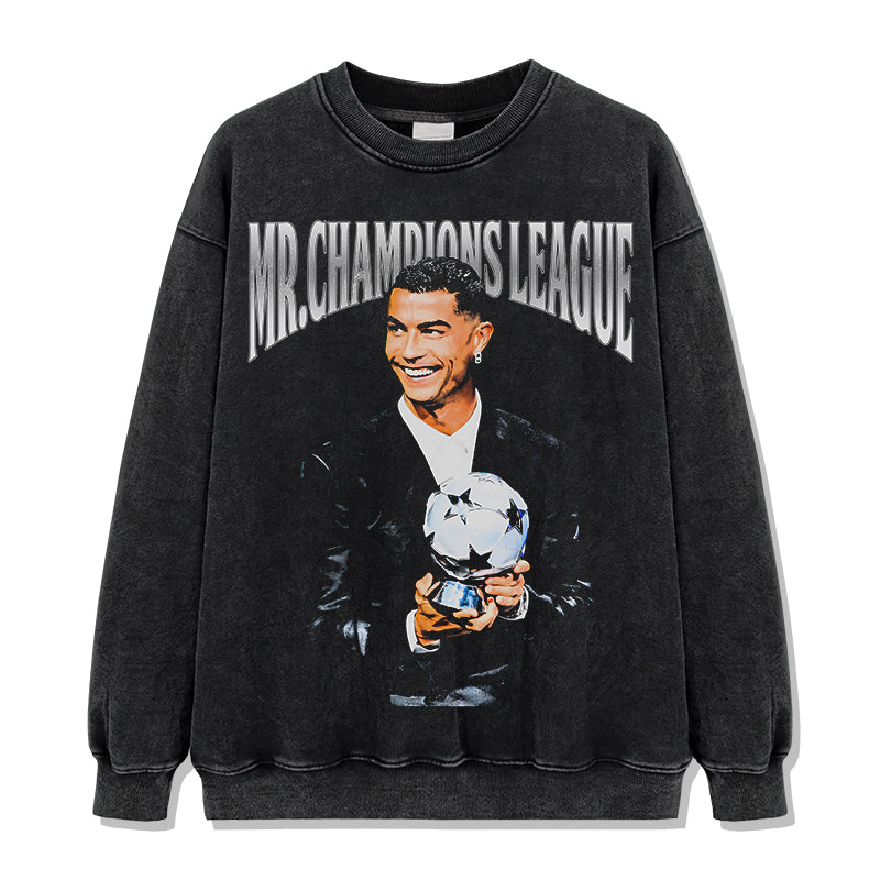 Mr. Champions League By Cristiano Ronaldo Sweatshirt