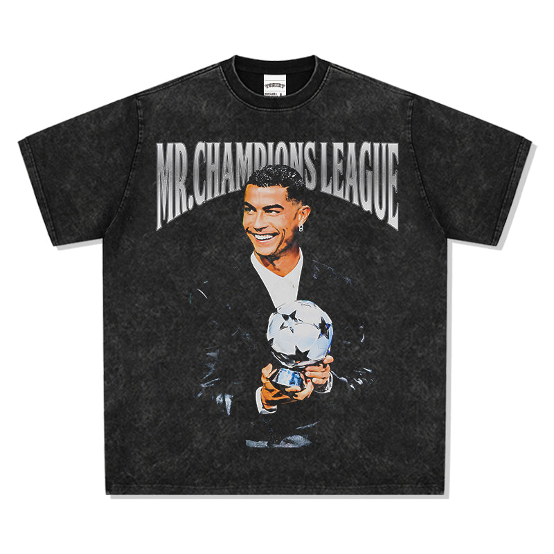 Mr. Champions League By Cristiano Ronaldo Tee