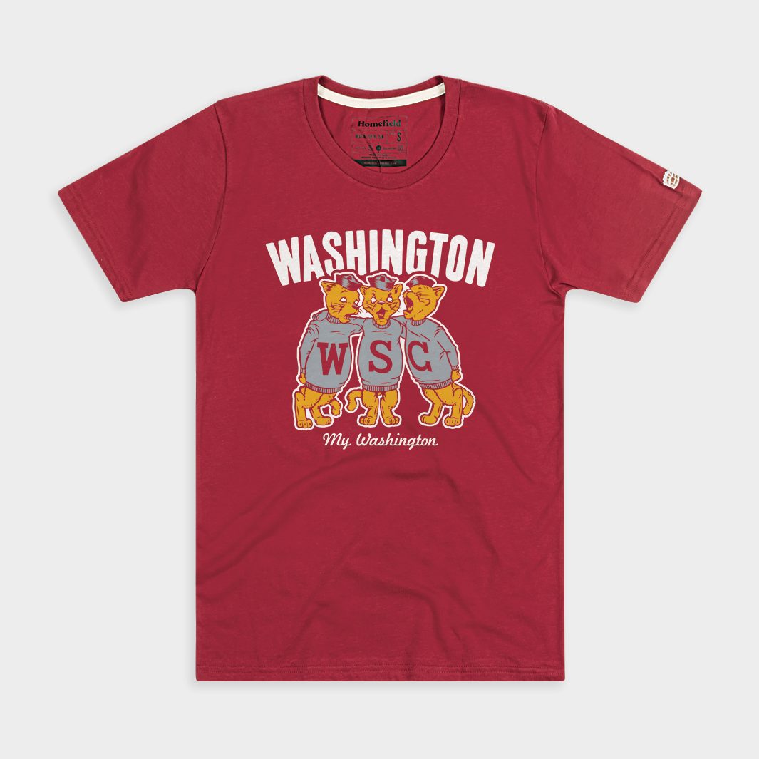 Vintage Washington State Singing Cougars Tee