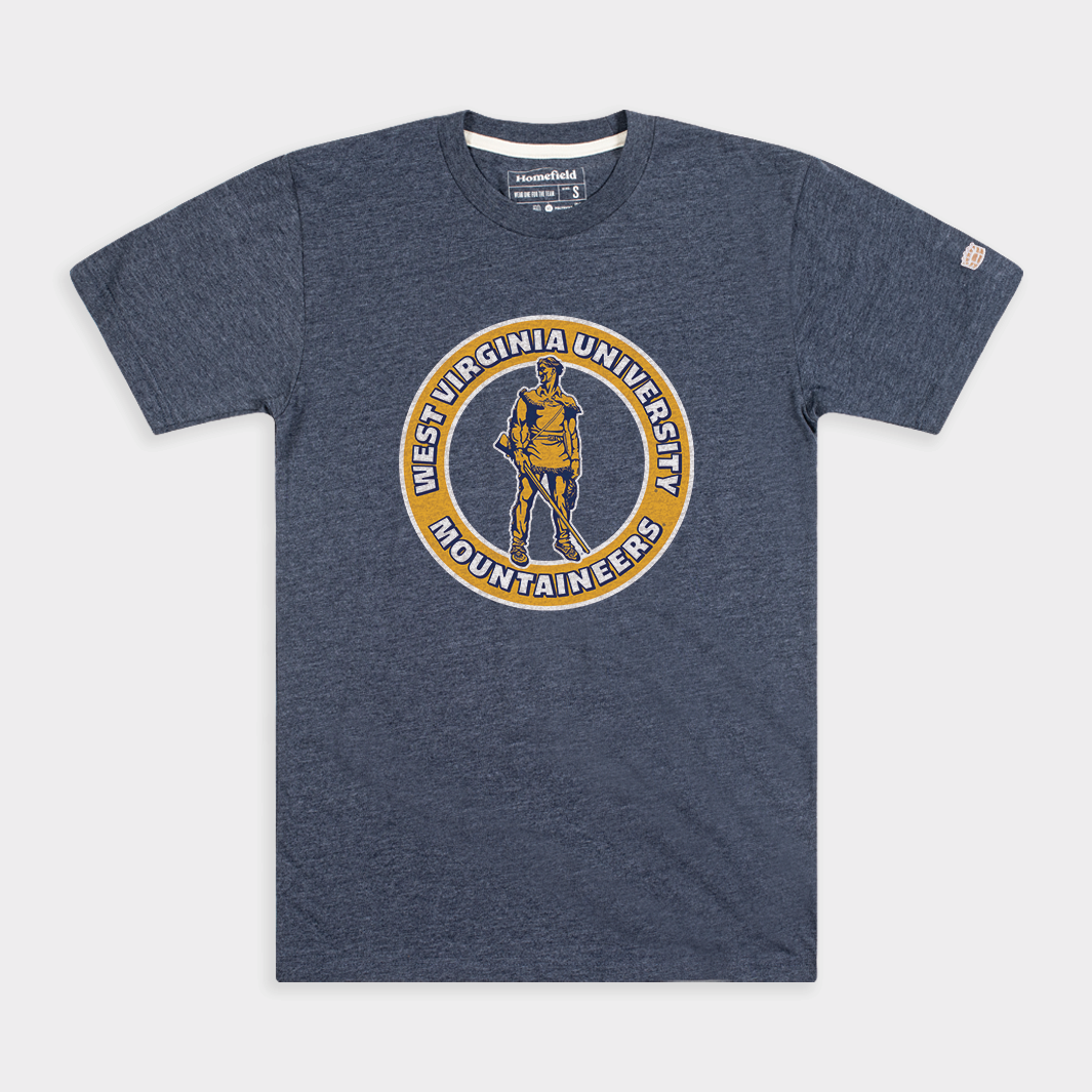Vintage WVU Mountaineers Tee Style001
