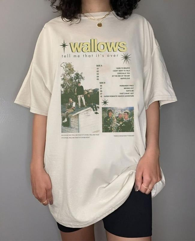 Wallows Tell Me That It's Over Tour T-Shirt, Wallows Music Gift Tee