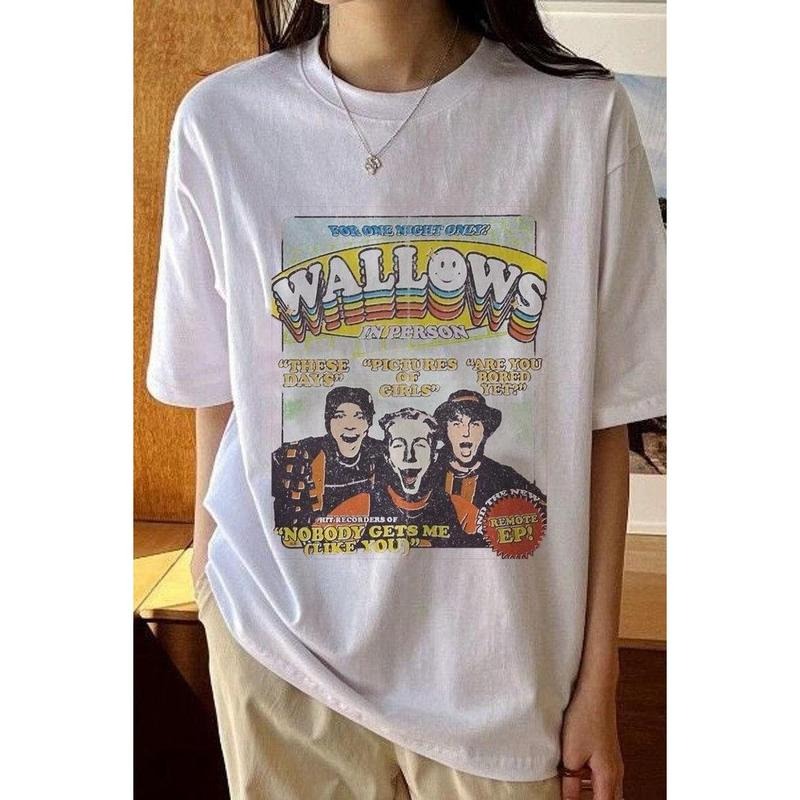 Wallows Uk Tour 2023 T-shirt, Tell Me That It's Over Tour