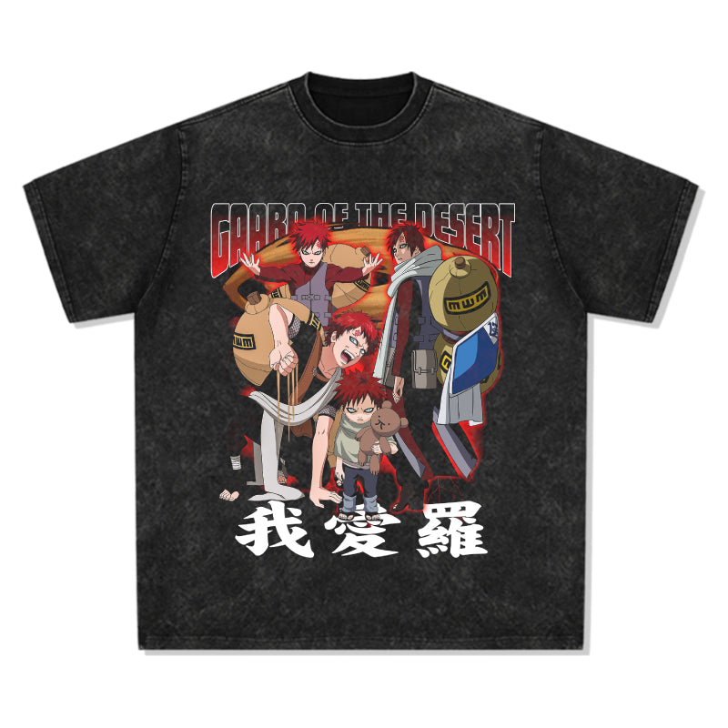 Gaara of the desert Naruto "Anime" TEE