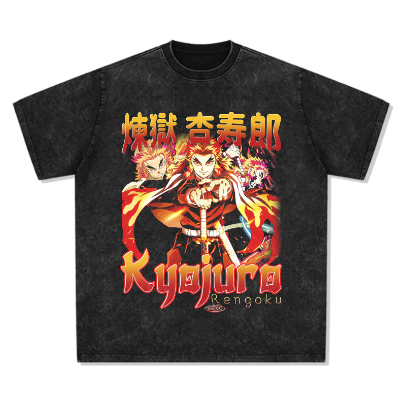 KyÅjurÅ Rengoku Demon Slayer: Kimetsu no Yaiba "Anime" TEE