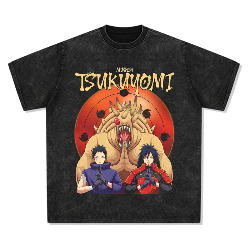 Mugen Tsukuyomi Obito and Madara "Anime" TEE