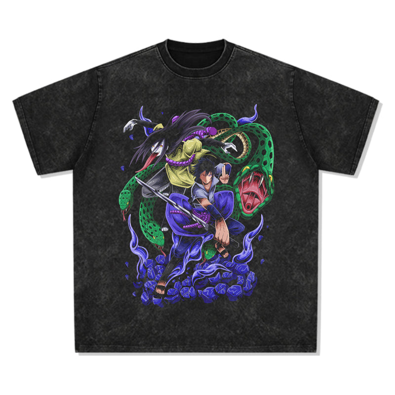 Orochimaru and Sasuke "Anime "TEE