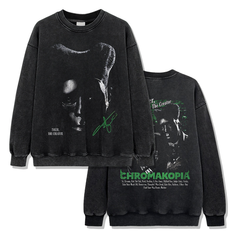 TYLER, THE CREATOR CHROMAKOPIA â€œIYGLâ€Â?VINTAGE Sweatshirt