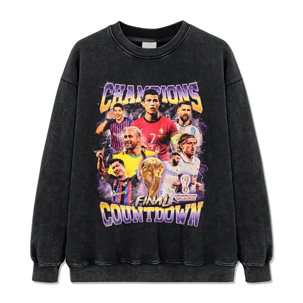 Champions Final Countdown Fifa World Cup Qatar 2022 Sweatshirt