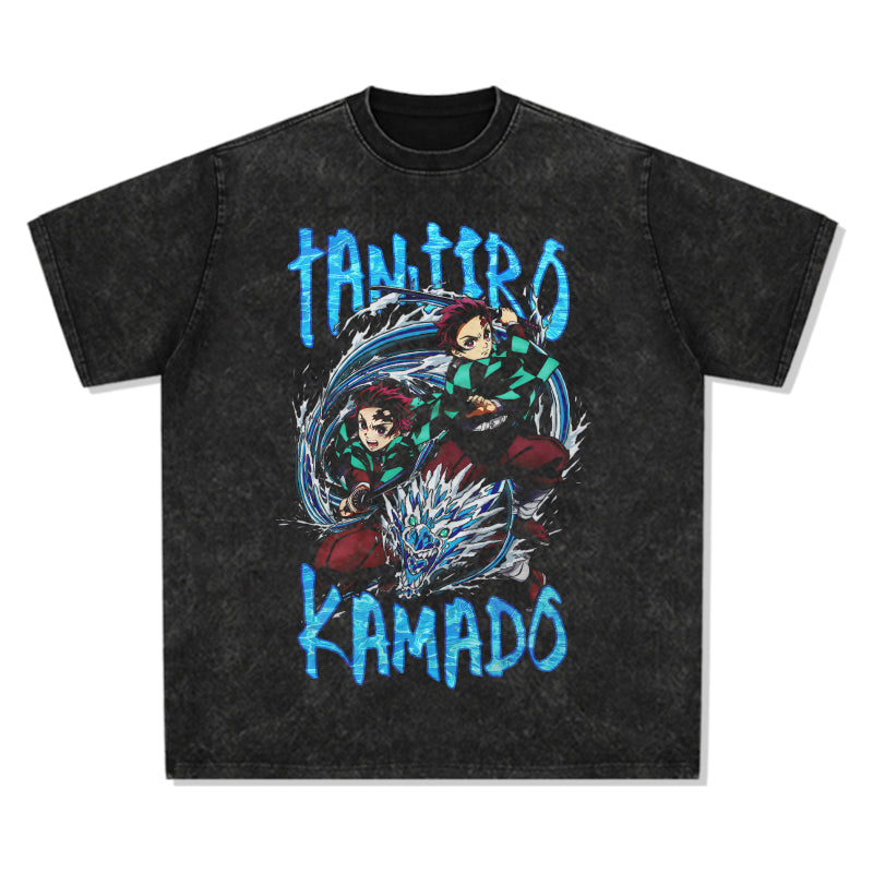 Tanjiro Kamado Demon Slayer: Kimetsu no Yaiba "Anime" TEE Style001