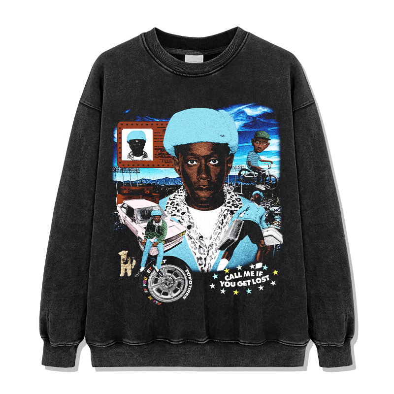 Tyler The Creator Jumbo Graphic â€œIYGLâ€Â?Sweatshirt