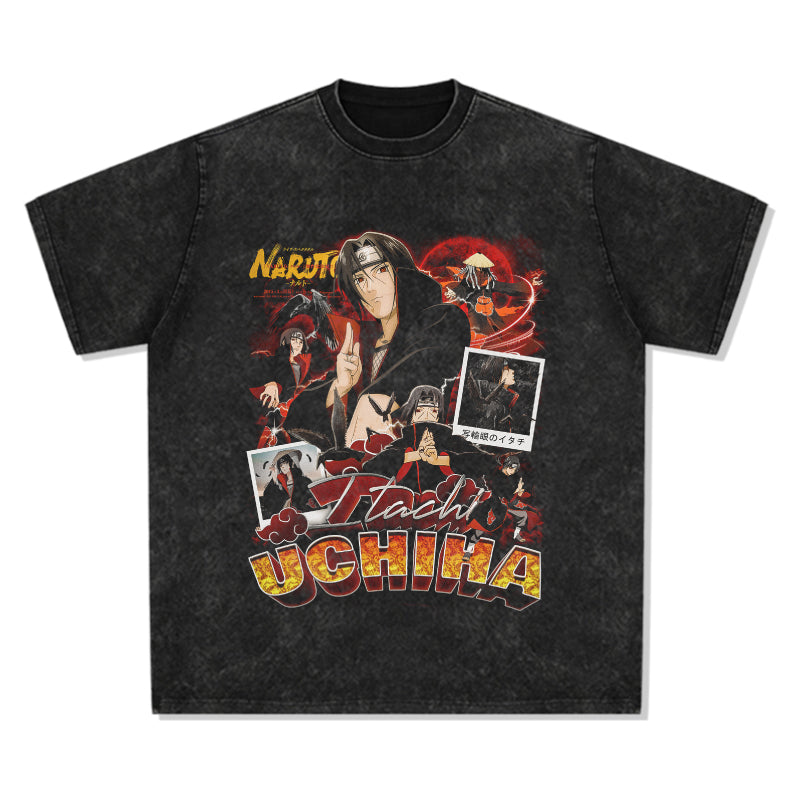 Itachi Uchiha Naruto "Anime" TEE Style001