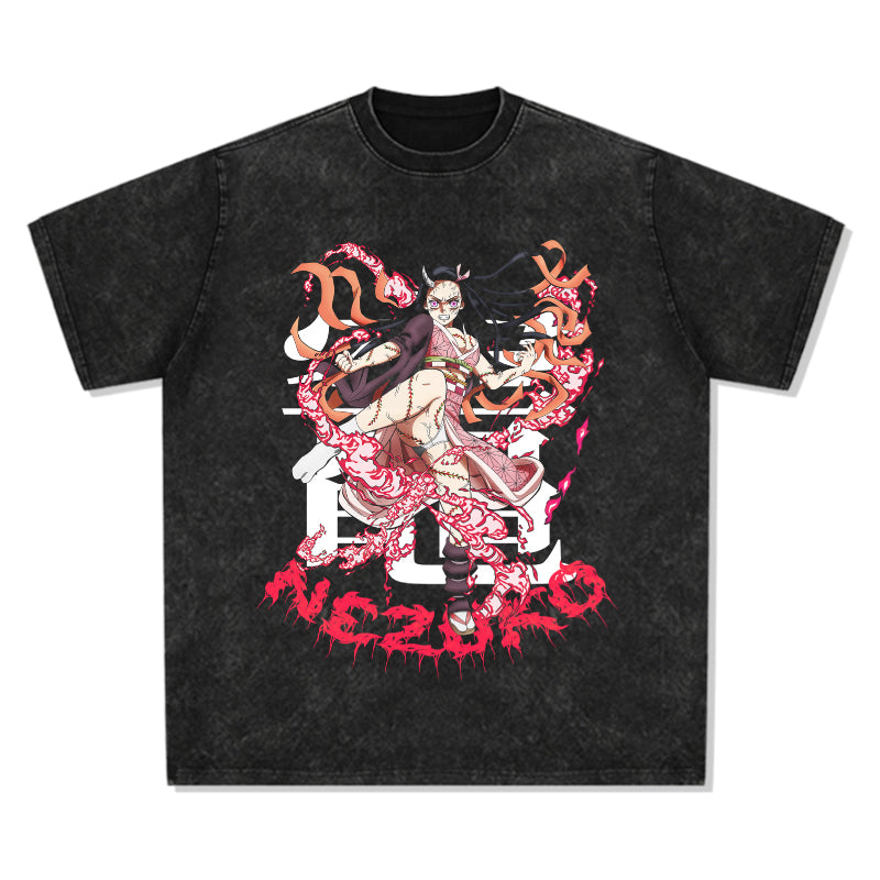 Nezuko Kamado Demon Slayer: Kimetsu no Yaiba "Anime" TEE Style001