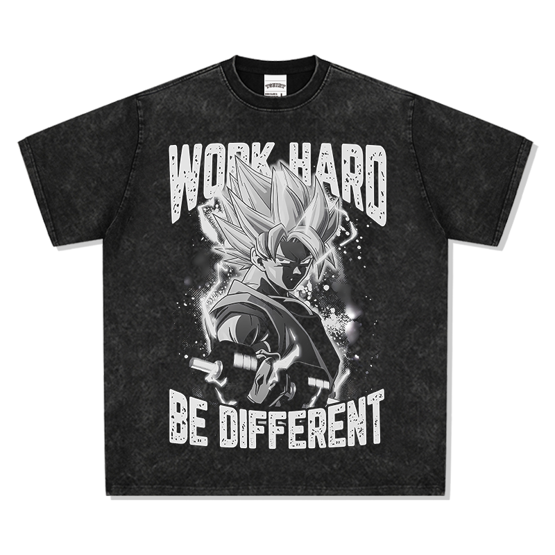 Goku Work Hard Be Different "Anime" TEE