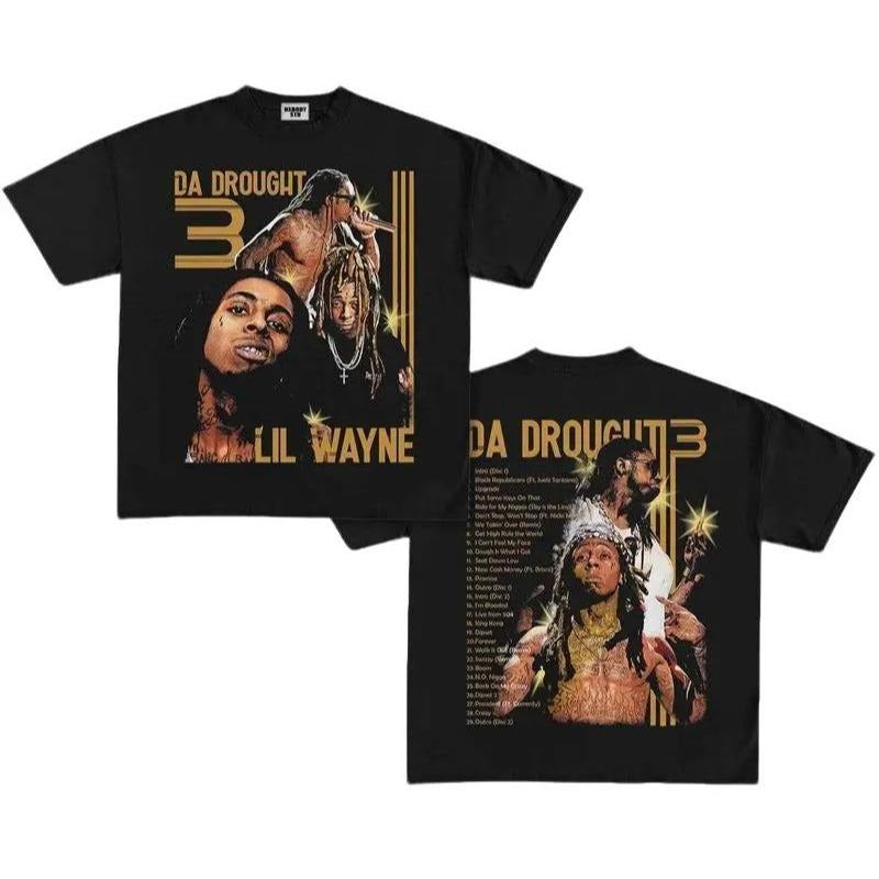 Wayne Rap Icon Shirt Music Graphic Streetwear Tee