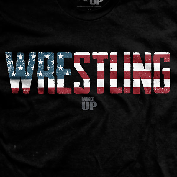American Wrestling T-Shirt Style001