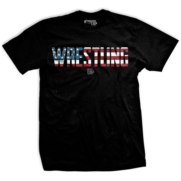 American Wrestling T-Shirt Style001