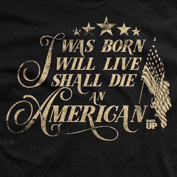 Born American T-Shirt Style001