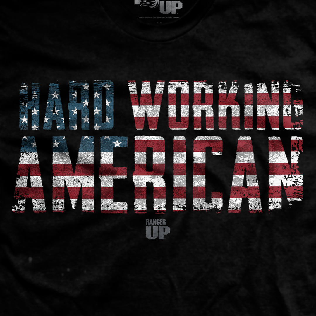 Hard Working American T-Shirt Style001